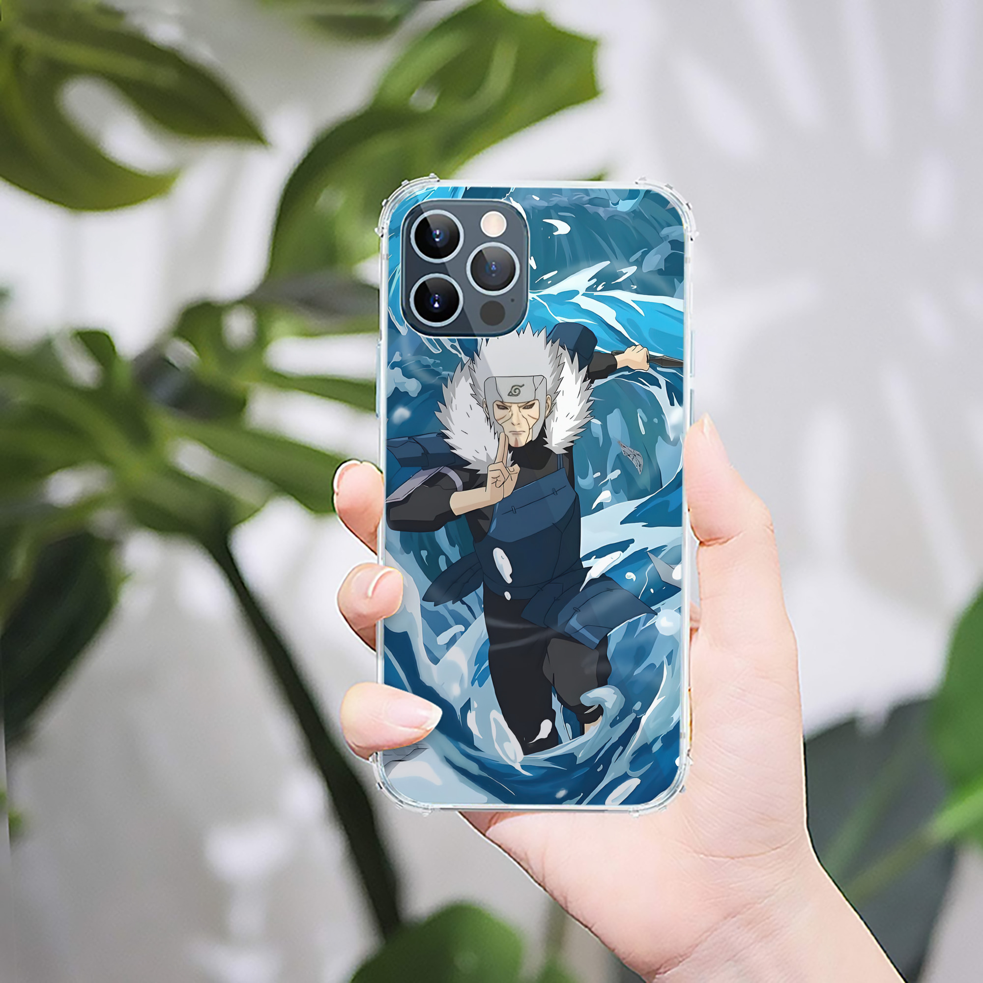 （画像用） NARUTO -ナルト- NARUTO -ナルト- 疾風伝 【iPhone 12シリーズ対応】透明スマホケース（クリアソフトケース）